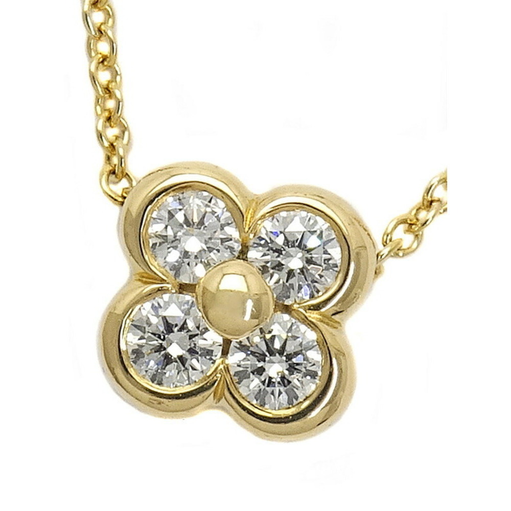 Tiffany Bezel Set Diamond Necklace